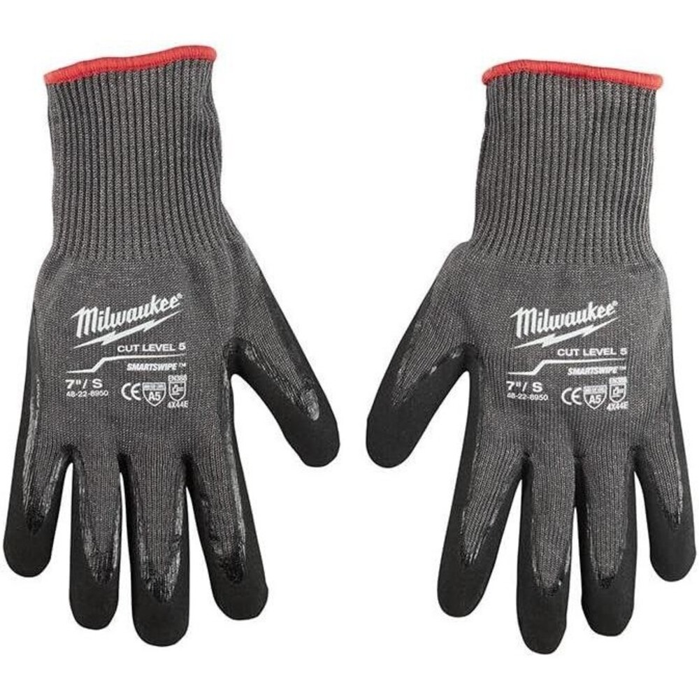 MILWAUKEE Cut 5 Dipped Gloves - Medium